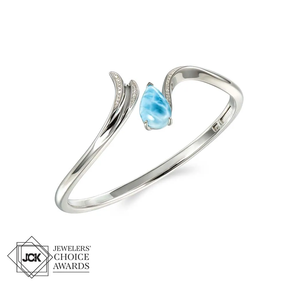 Larimar Glamour Bangle