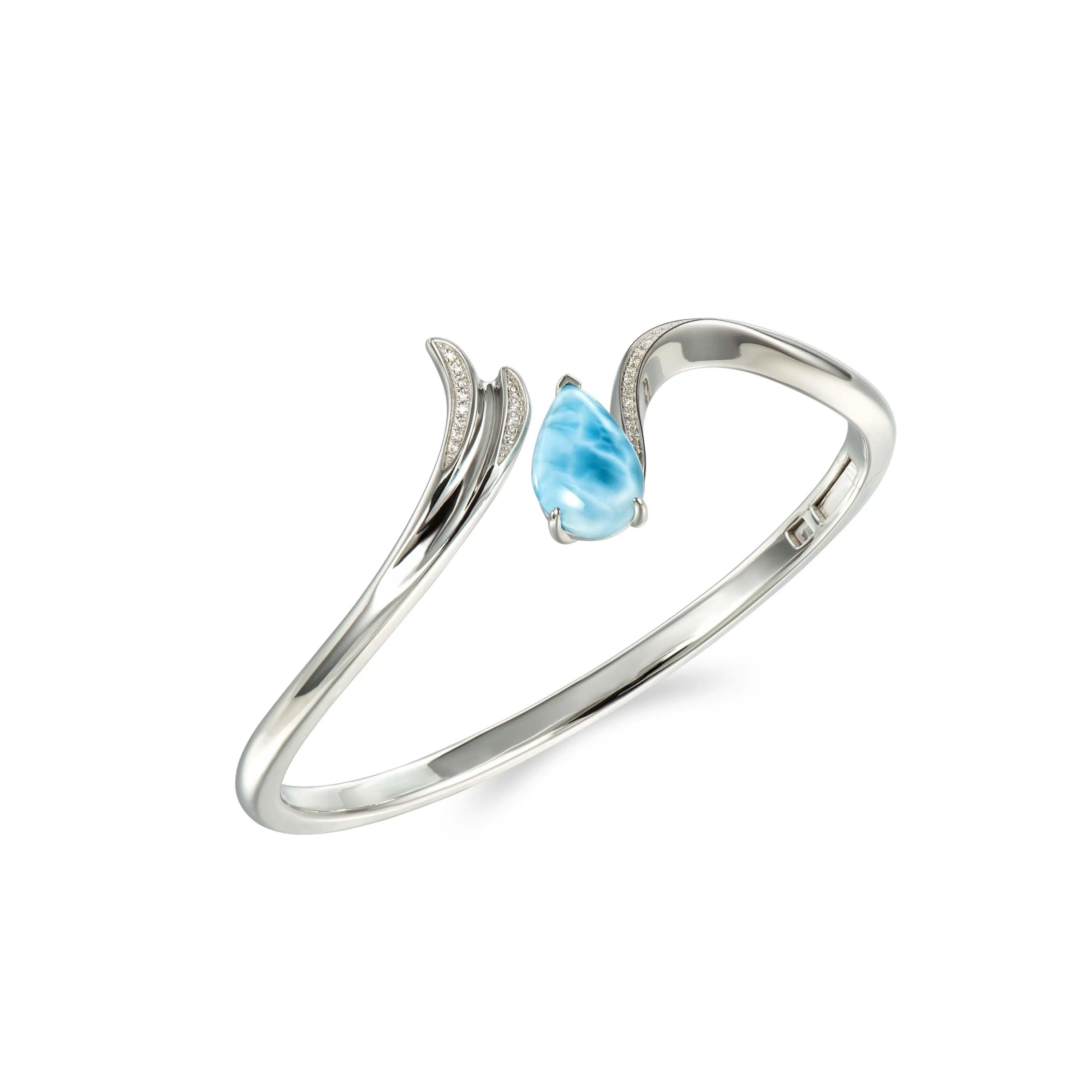 Larimar Glamour Bangle