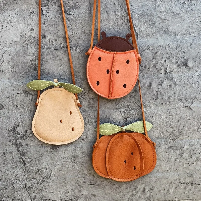 Leather Crossbody Kids Bag