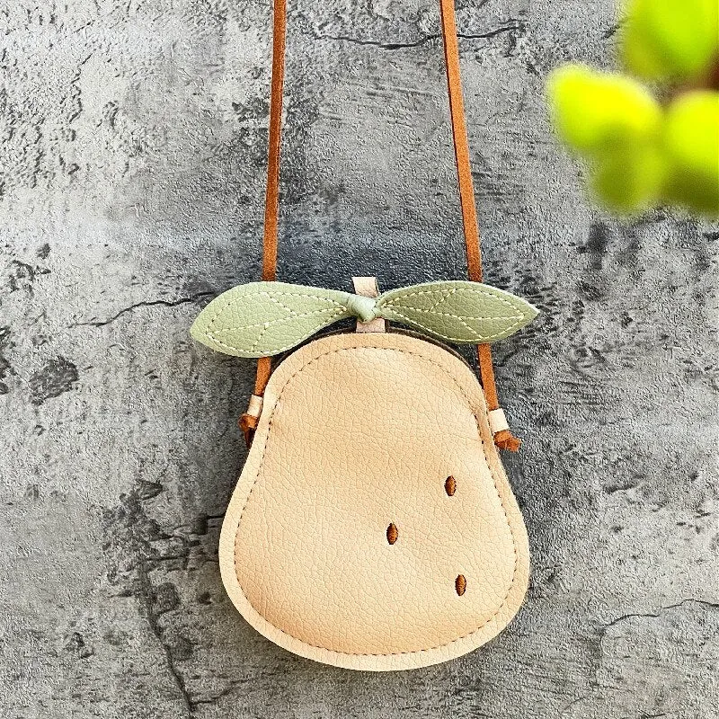 Leather Crossbody Kids Bag