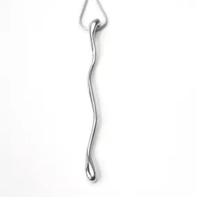 Long Linear Raindrop Pendant