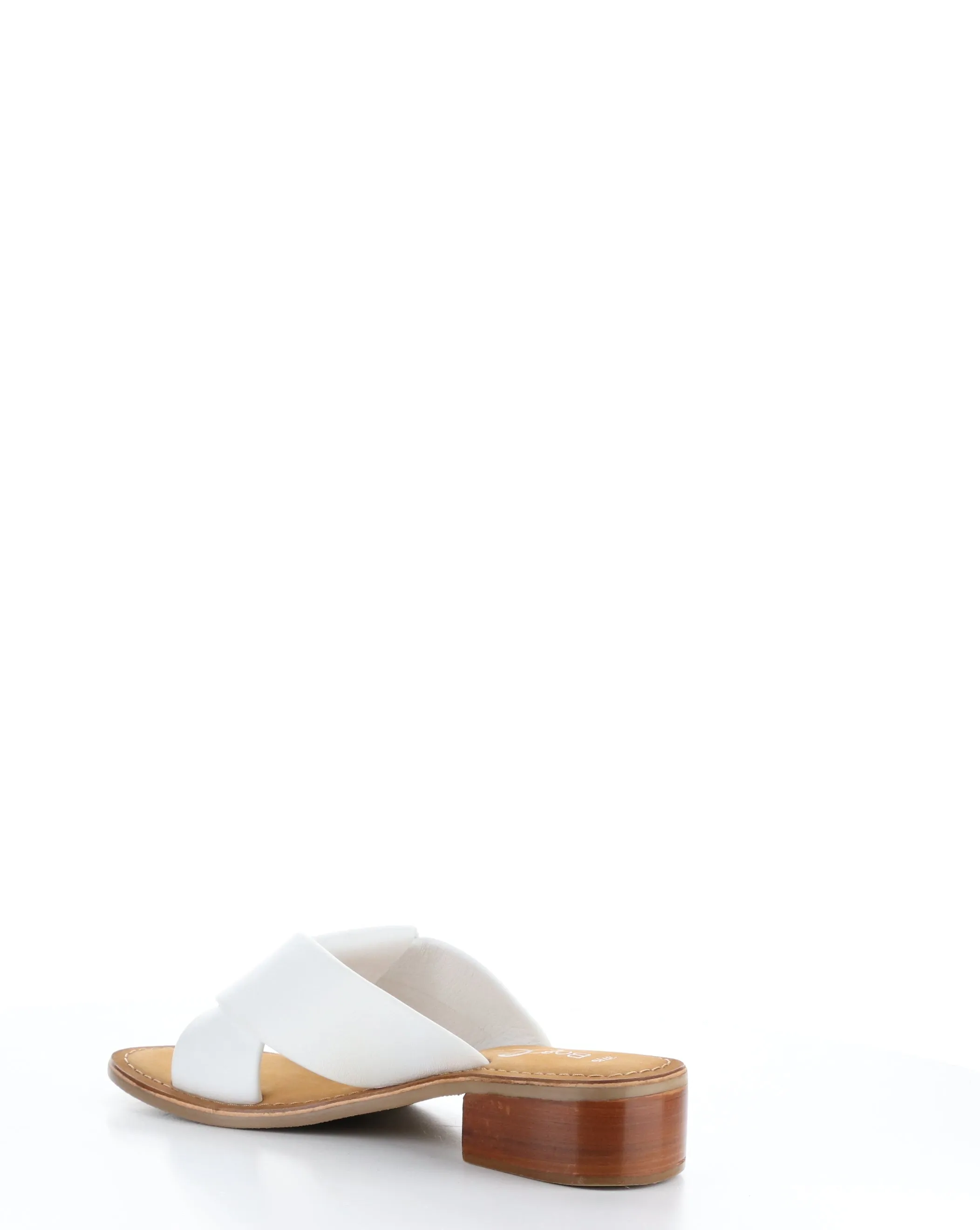 MALVY WHITE Slip-on Sandals