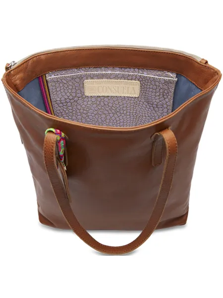 Market Tote, Brandy by Consuela