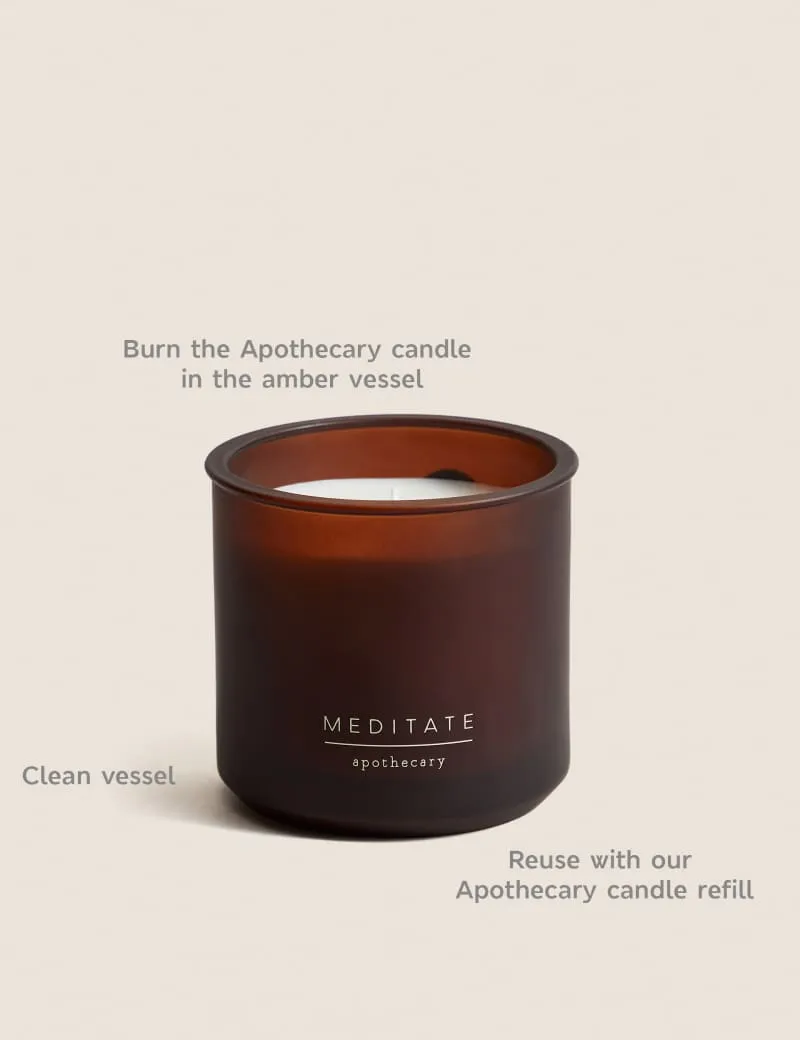 Meditate Refillable Candle