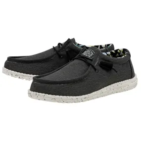 Men's Wally Canvas Stretch in Black