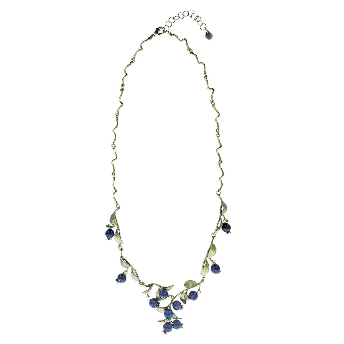 Michael Michaud Blueberry Twig Necklace