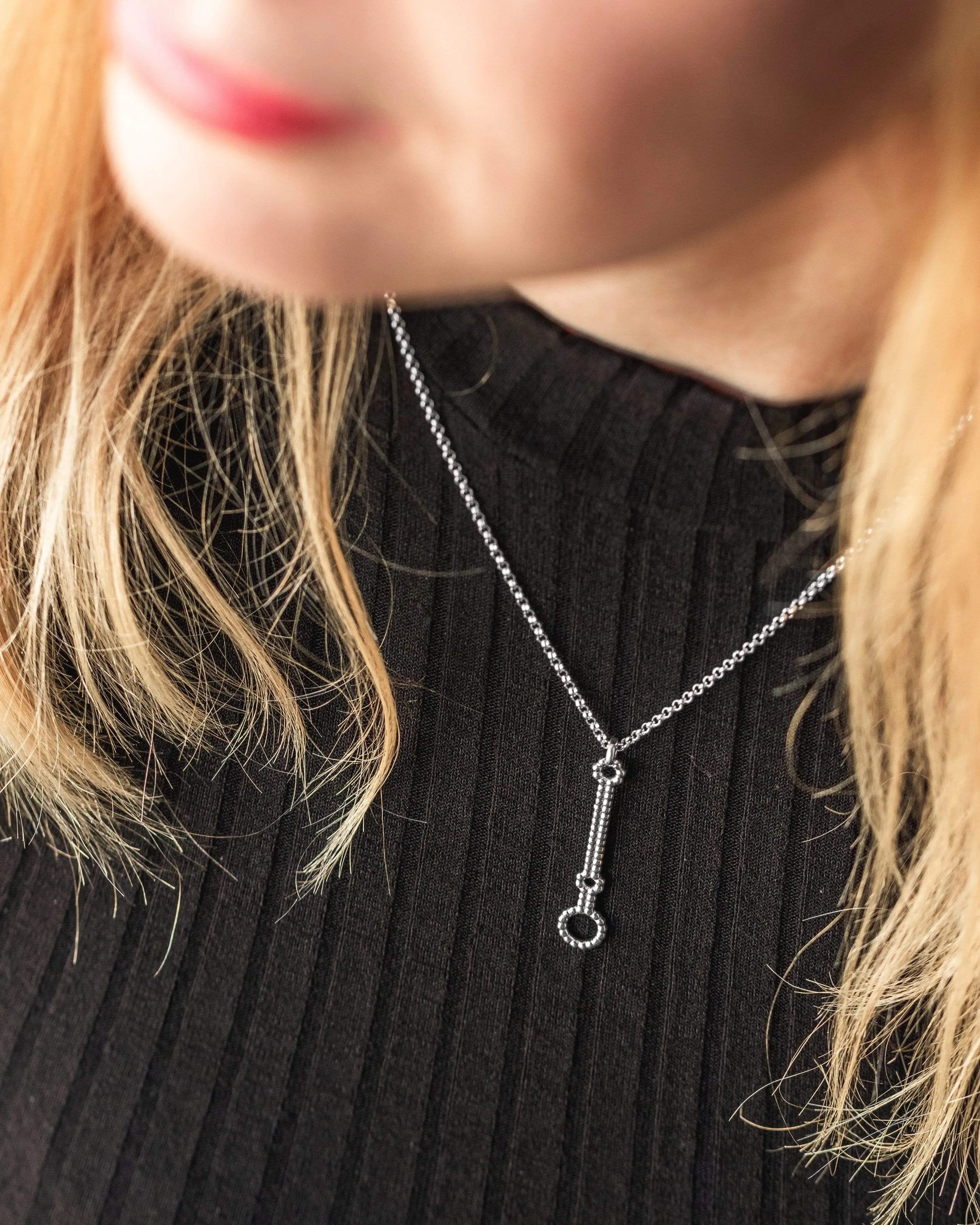 microRNA necklace | silver