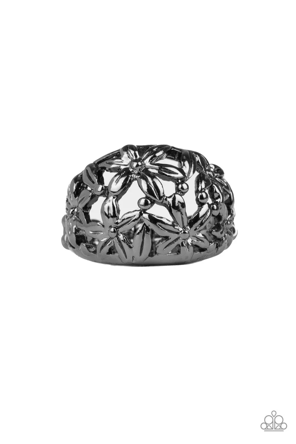 Paparazzi Haute Havana Black Ring