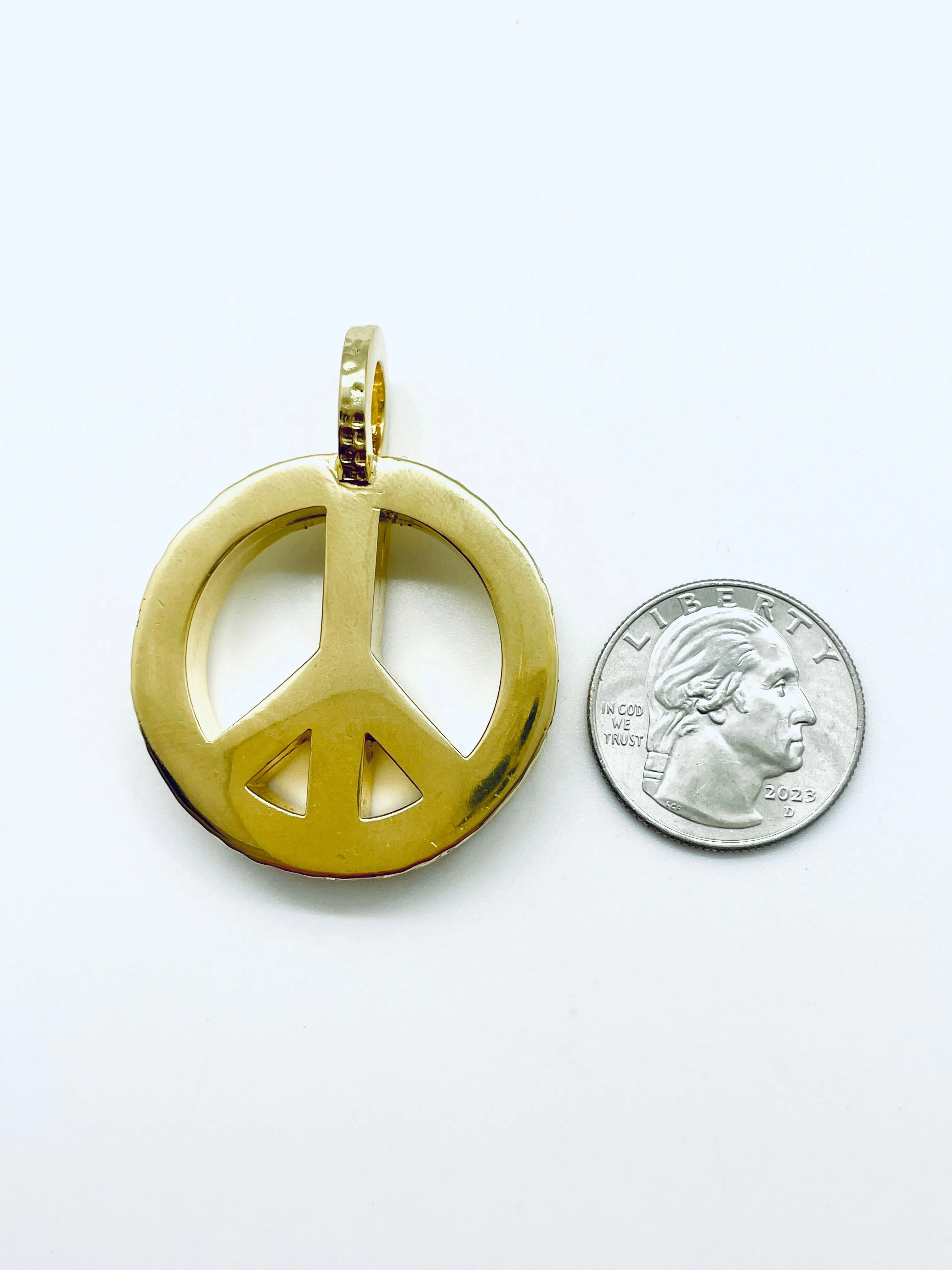 Peace Necklace with Sea-glass