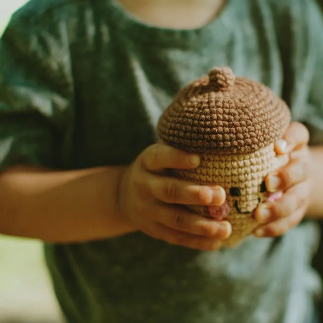 Pebble Friendly Plush Acorn