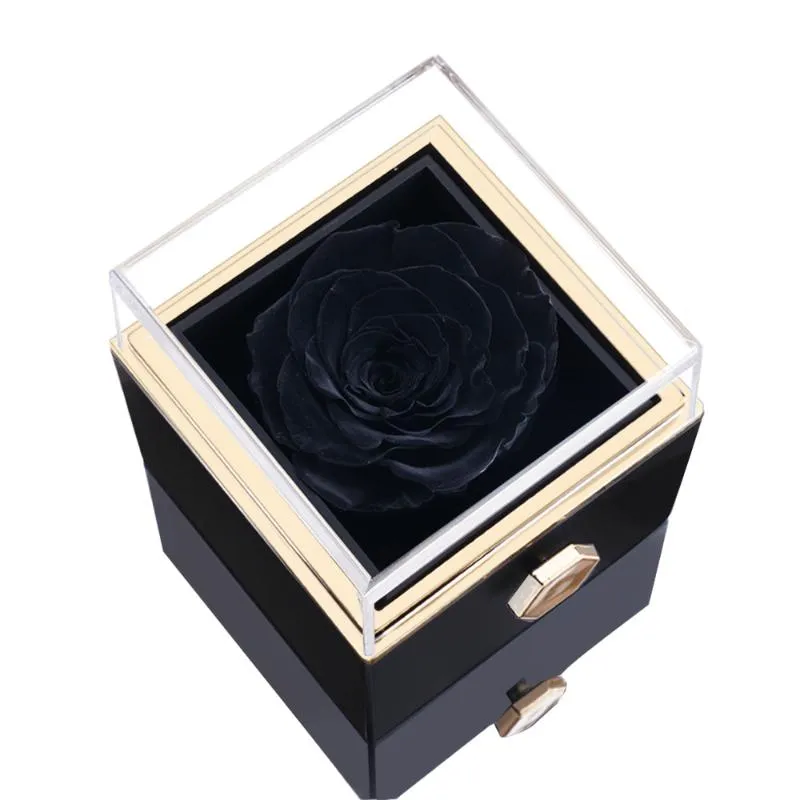 Personalized Eternal Necklace Rose Box