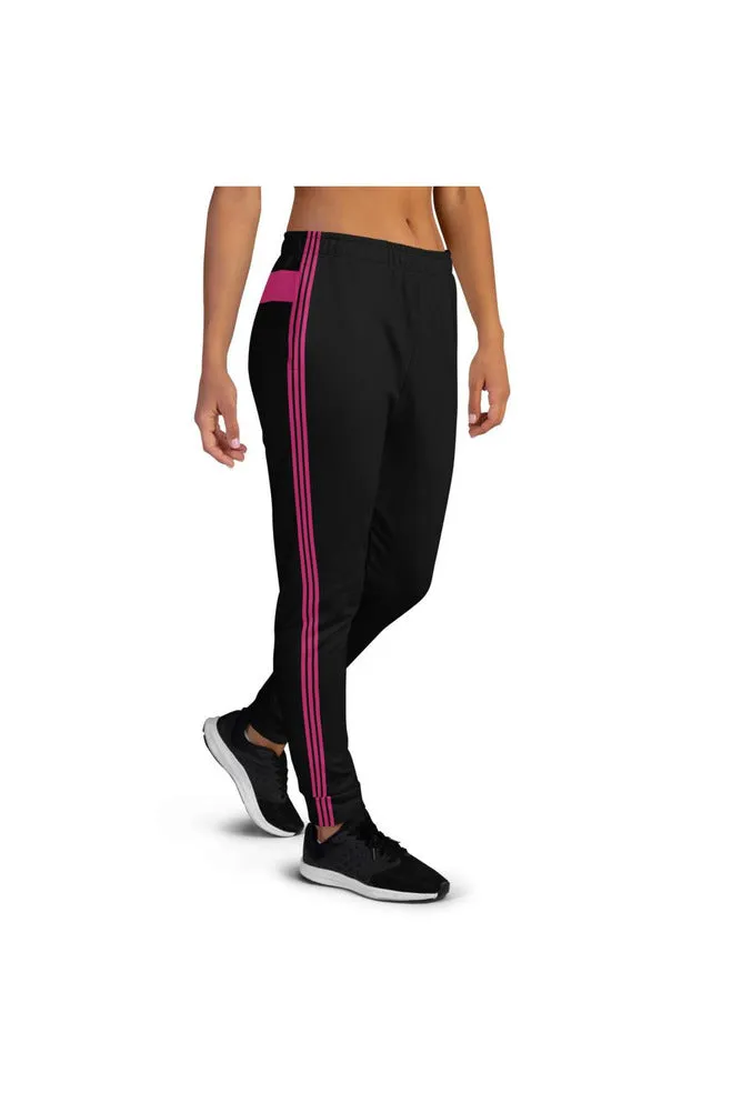 Pink Band & Stripes Women's Joggers