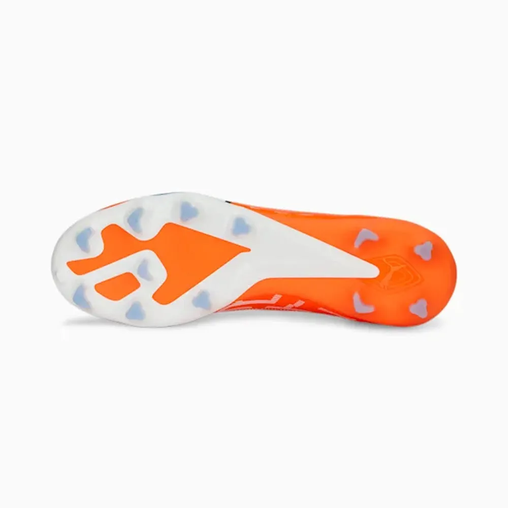 Puma Ultra Pro FG/AG Football Boots (Ultra Orange/White/Blue)