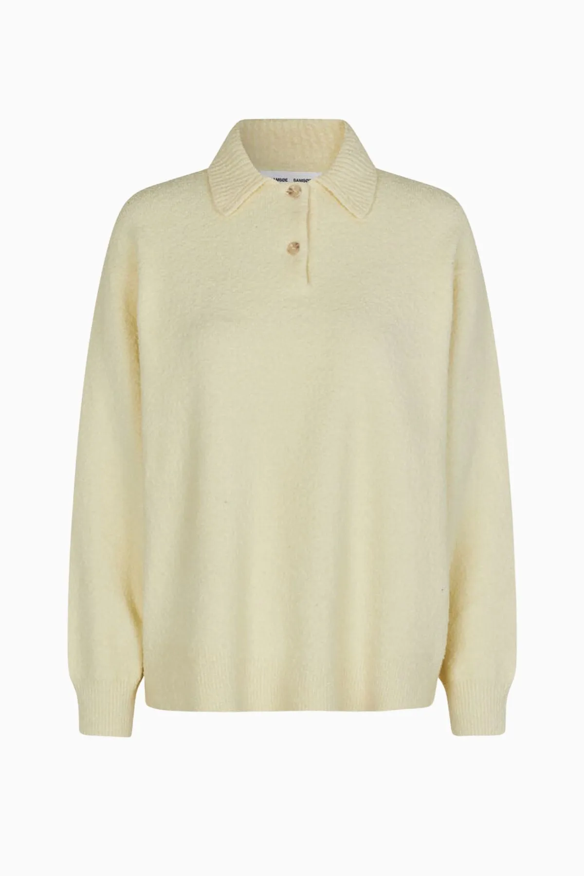 Samse Samse Saagathe Polo Knit - Pear Sorbet