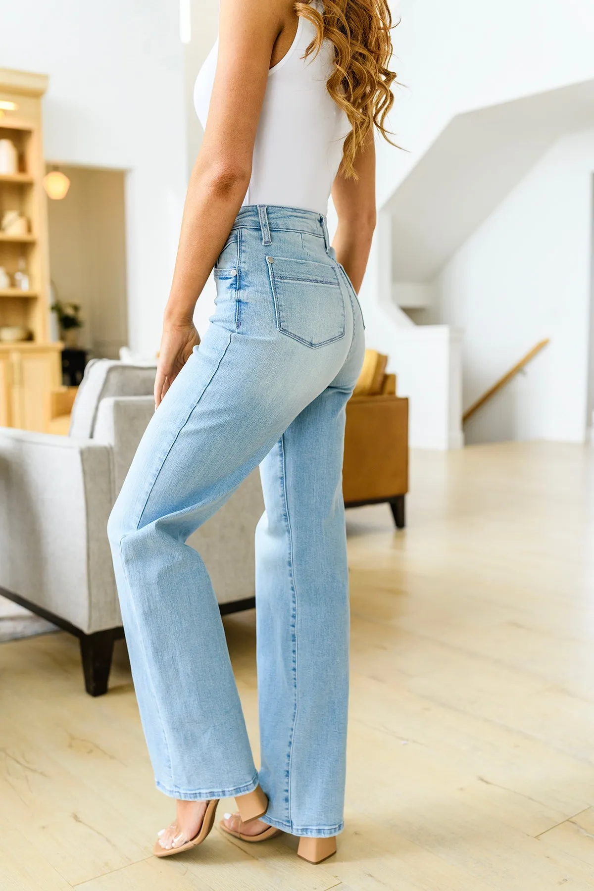 Sarasota High Rise Wide Leg Jeans