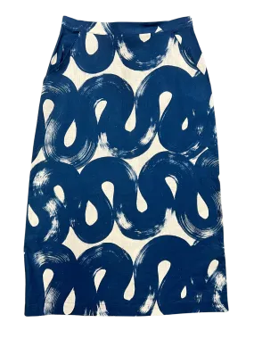 Size XS - Nancybird Blue Swirls Skirt