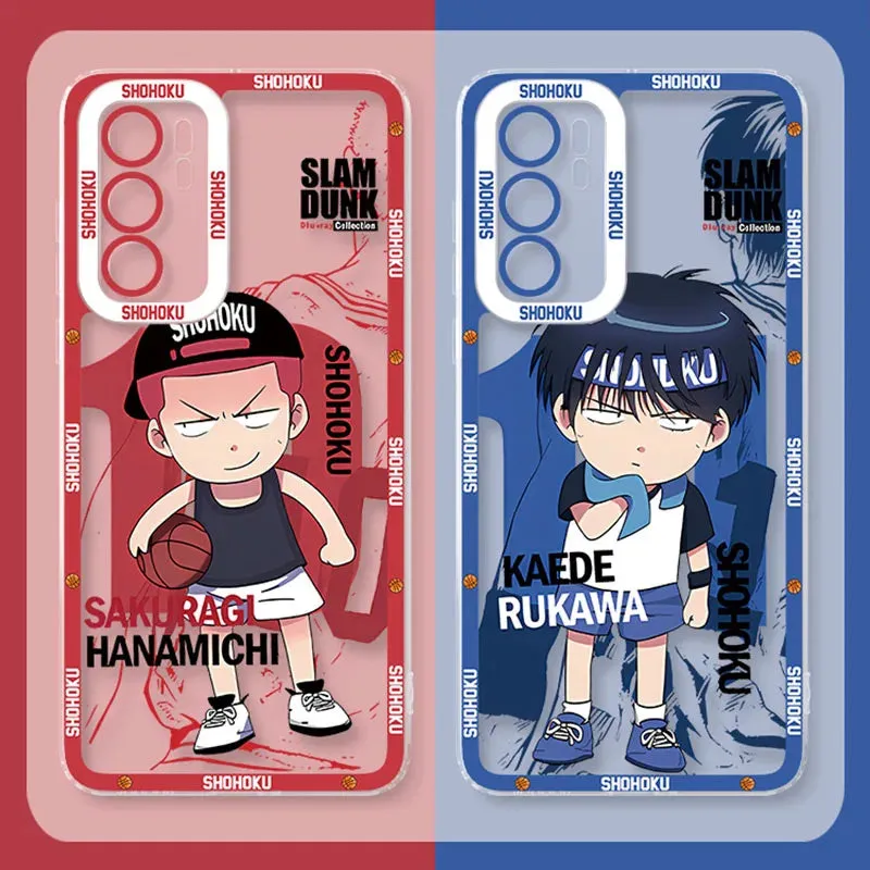 Slam Dunk Anime Case for Samsung Galaxy S23 S22 Ultra S21 S20 FE S10 Plus Note 20 10 9 A32 A52S A52 A72 Soft Silicone Back Cover