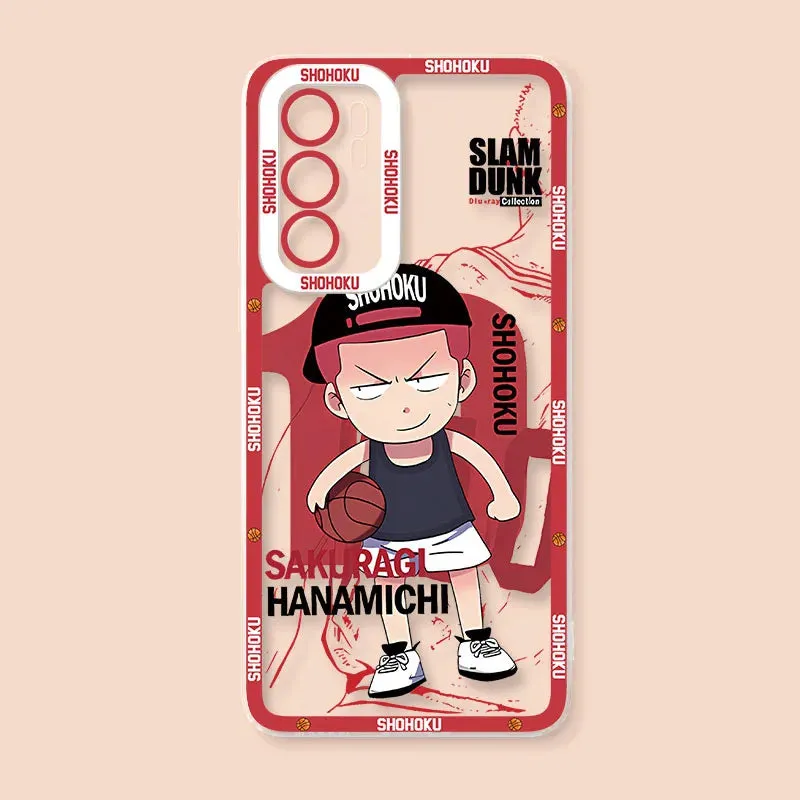 Slam Dunk Anime Case for Samsung Galaxy S23 S22 Ultra S21 S20 FE S10 Plus Note 20 10 9 A32 A52S A52 A72 Soft Silicone Back Cover