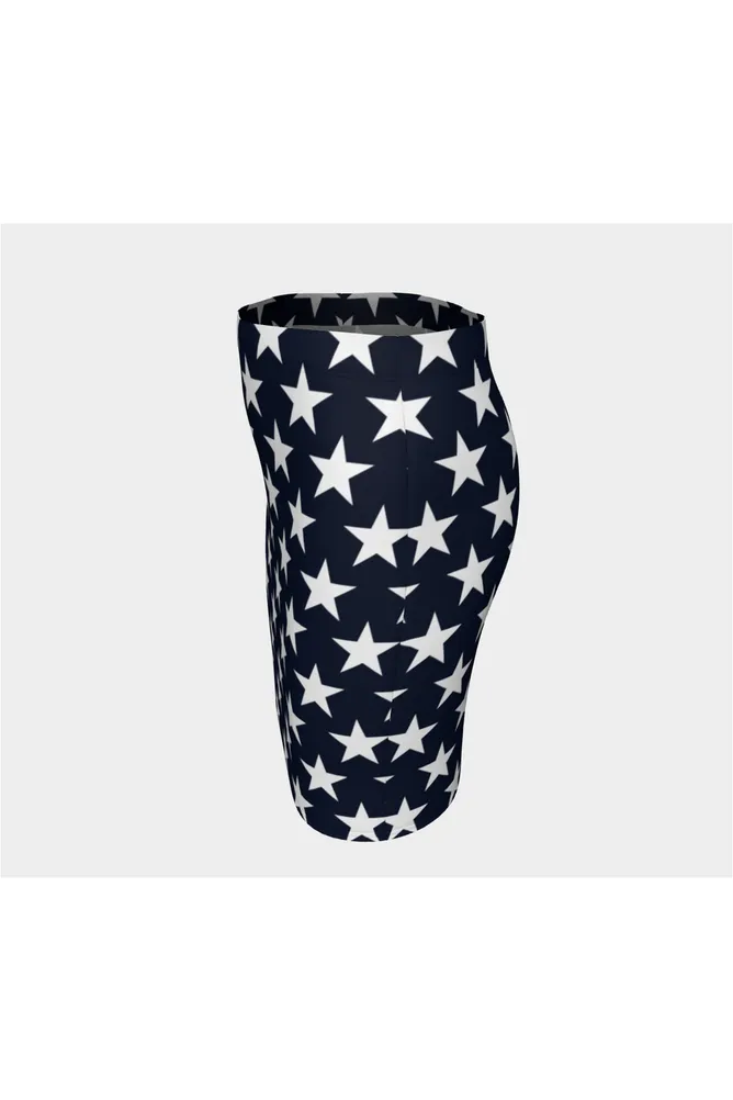 Stars Fitted Skirt