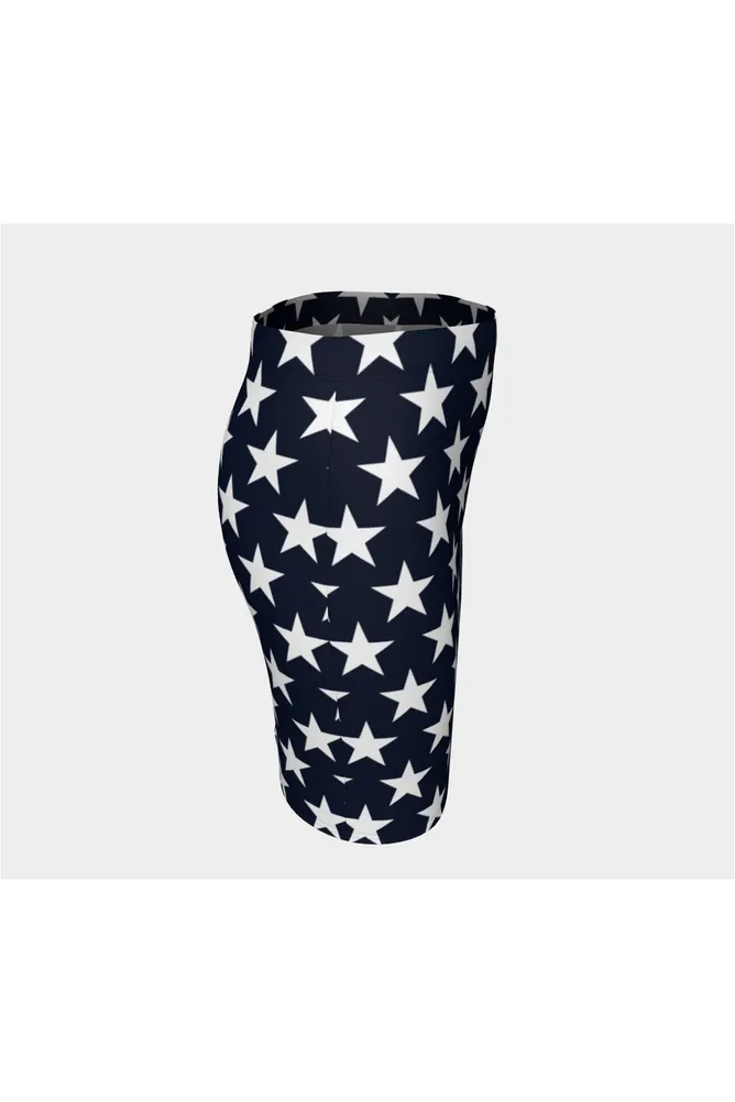 Stars Fitted Skirt