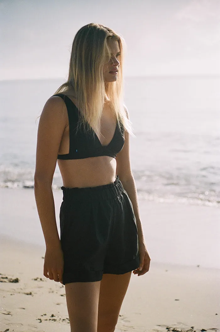 SUMMER Shorts - black linen