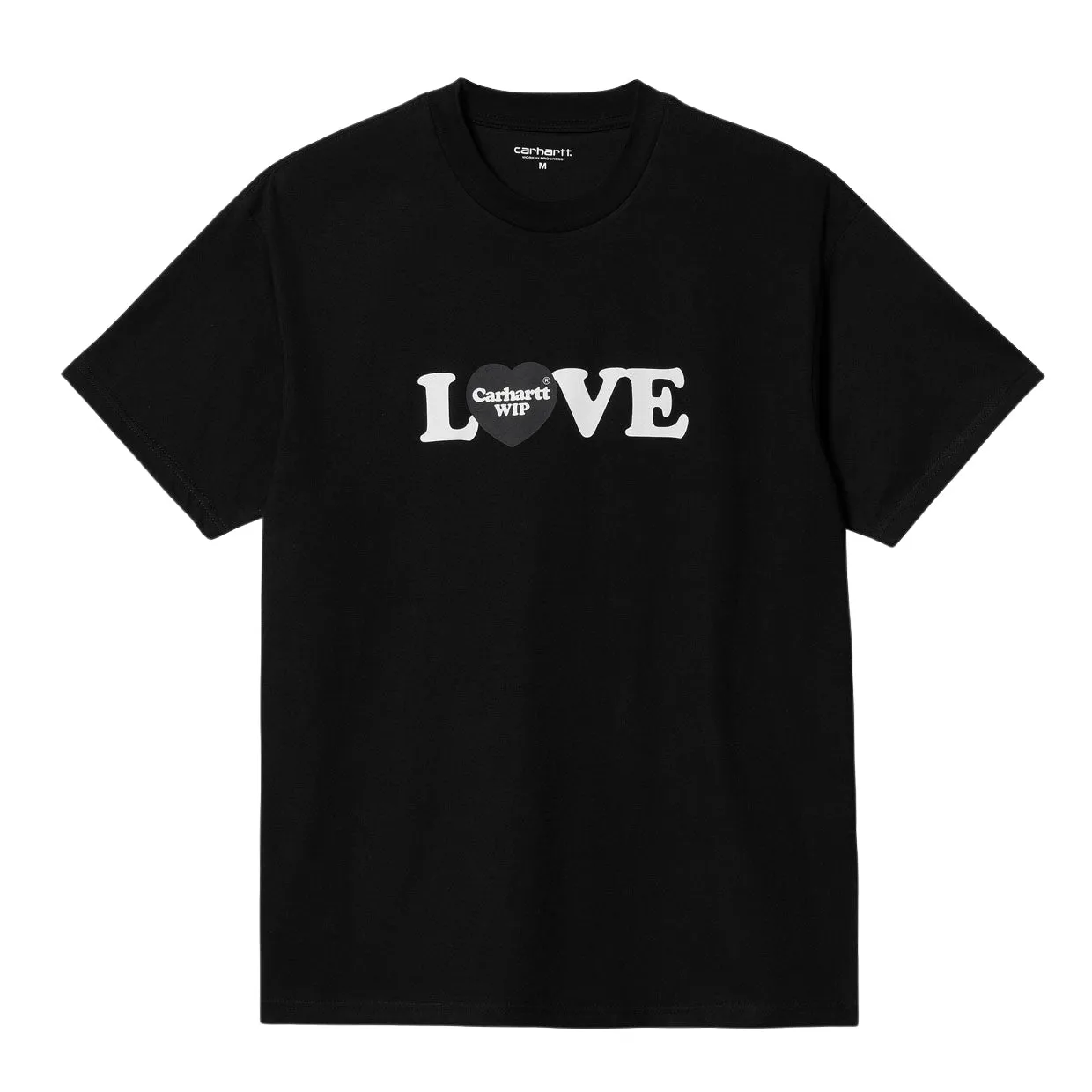 T-shirt Uomo Carhatt WIP S/S Love Bianco