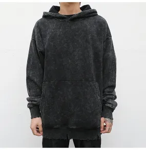 The Distressed Loose Hoodie