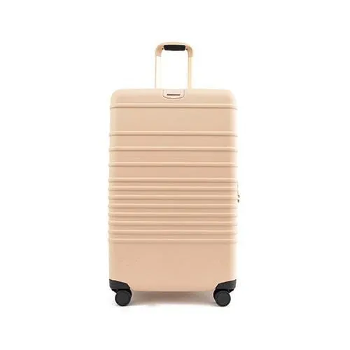 The Large Check-In Roller in Beige