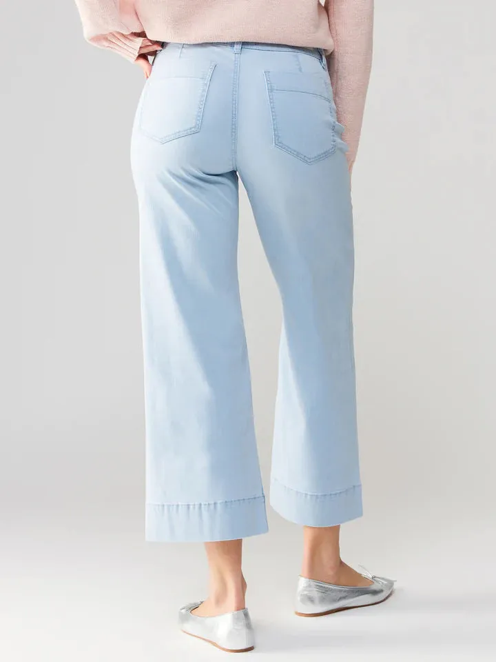 The Marine Standard Rise Crop Pant -  Ultra Pale