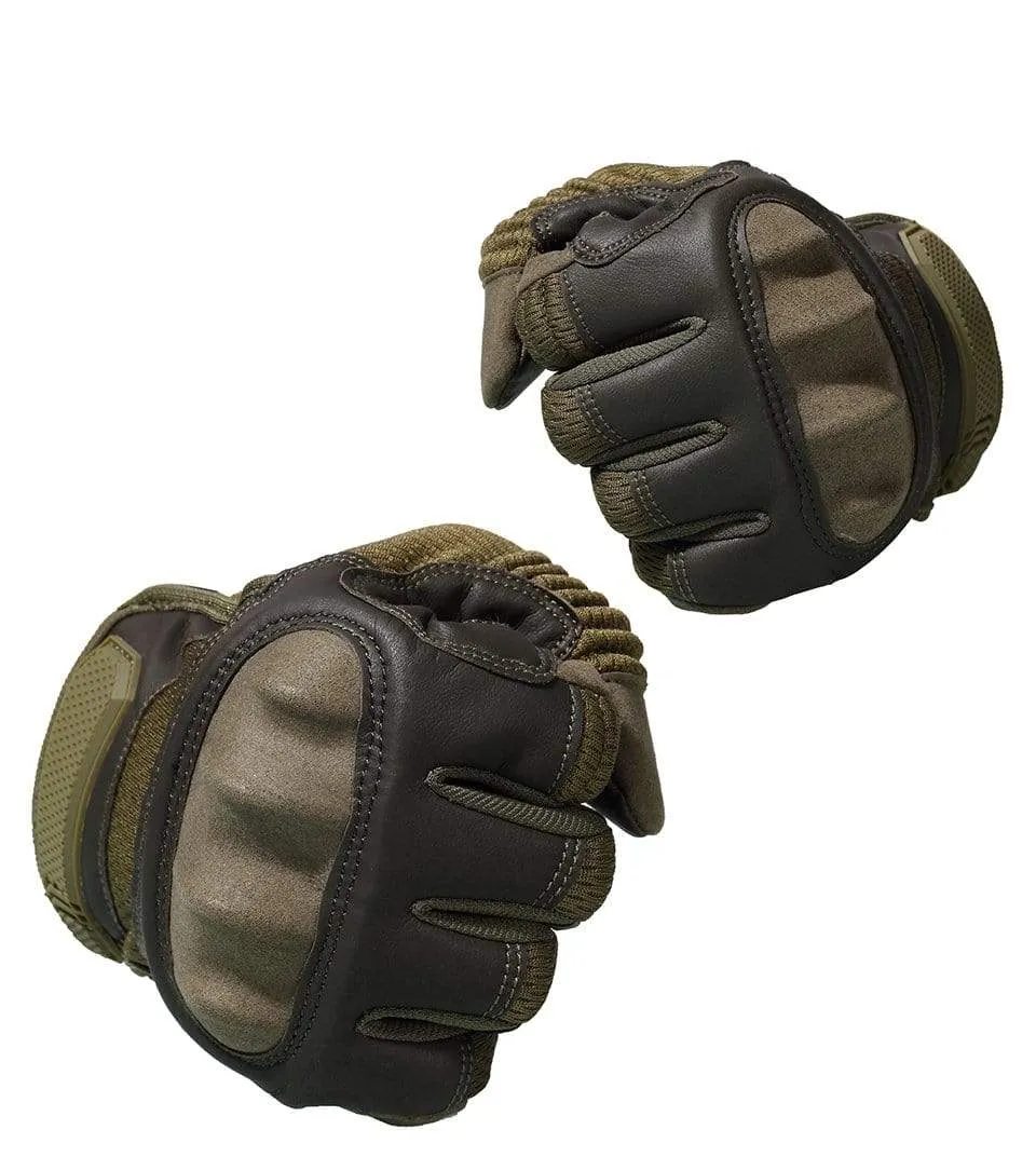 Touchscreen Tactical Gloves PU Leather Full Finger Glove SWAT Airsoft Combat Army Military Paintball Shooting Gear Women Men