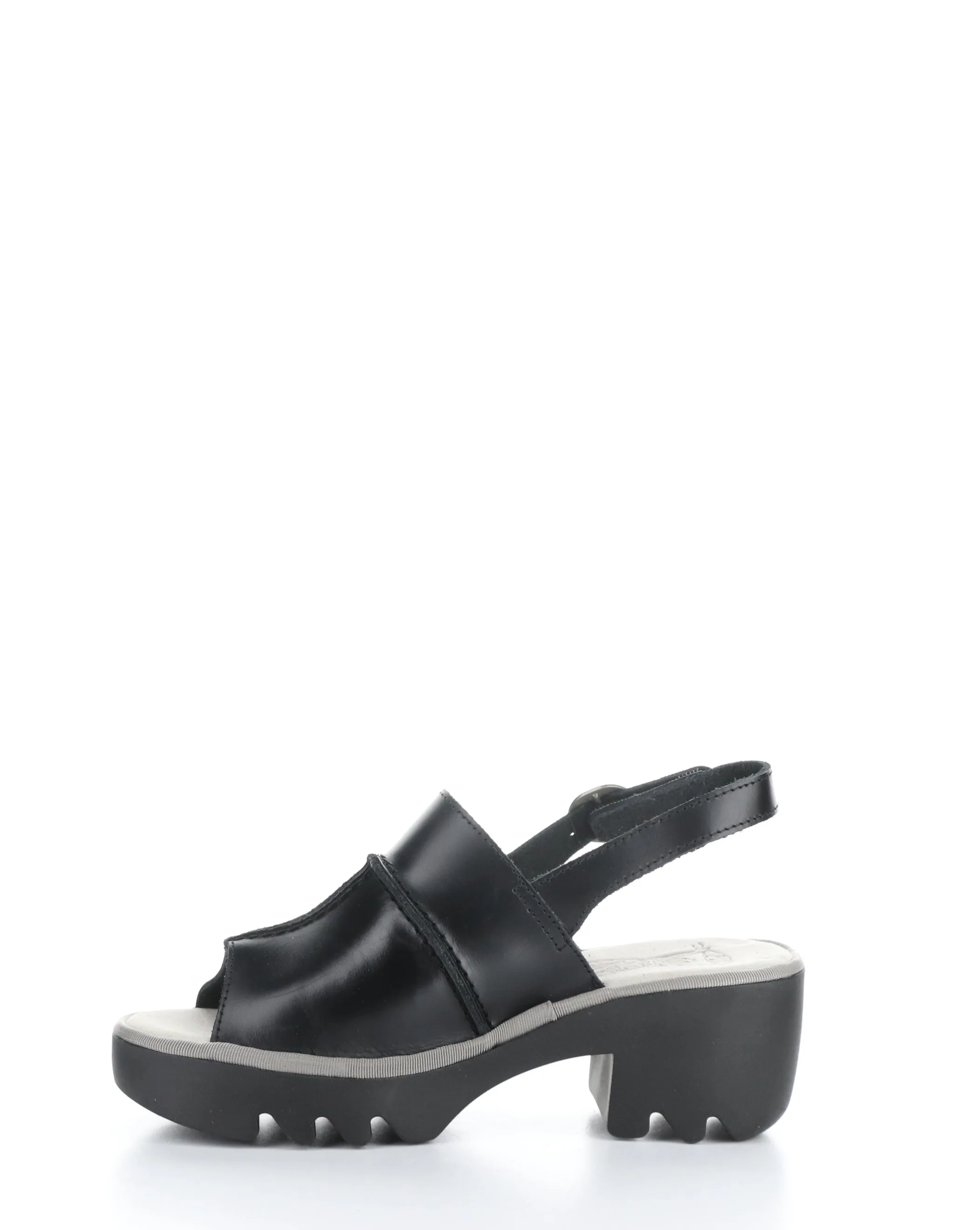 TUPI495FLY 000 BLACK Velcro Sandals