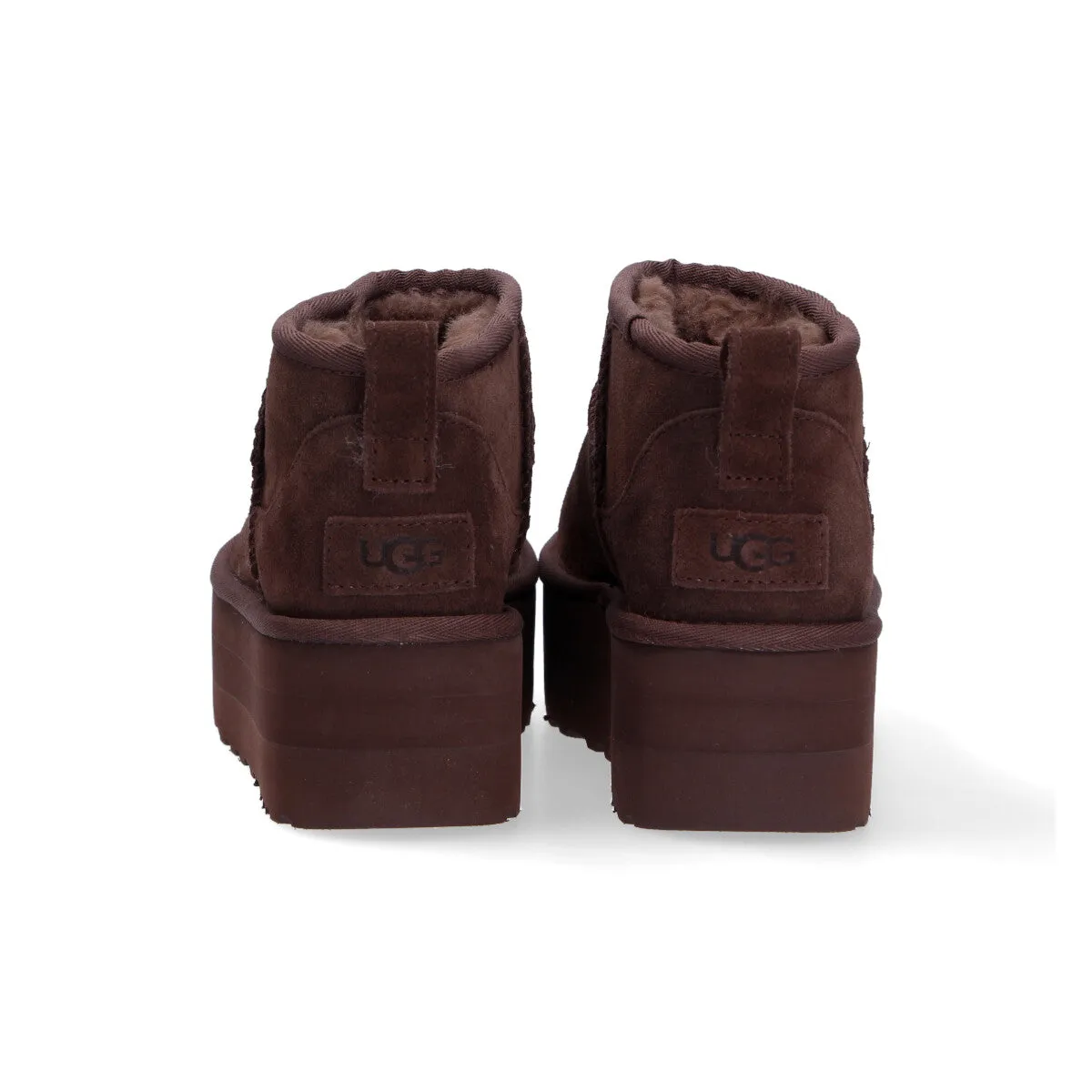 UGG classic ultra mini platform camoscio marrone