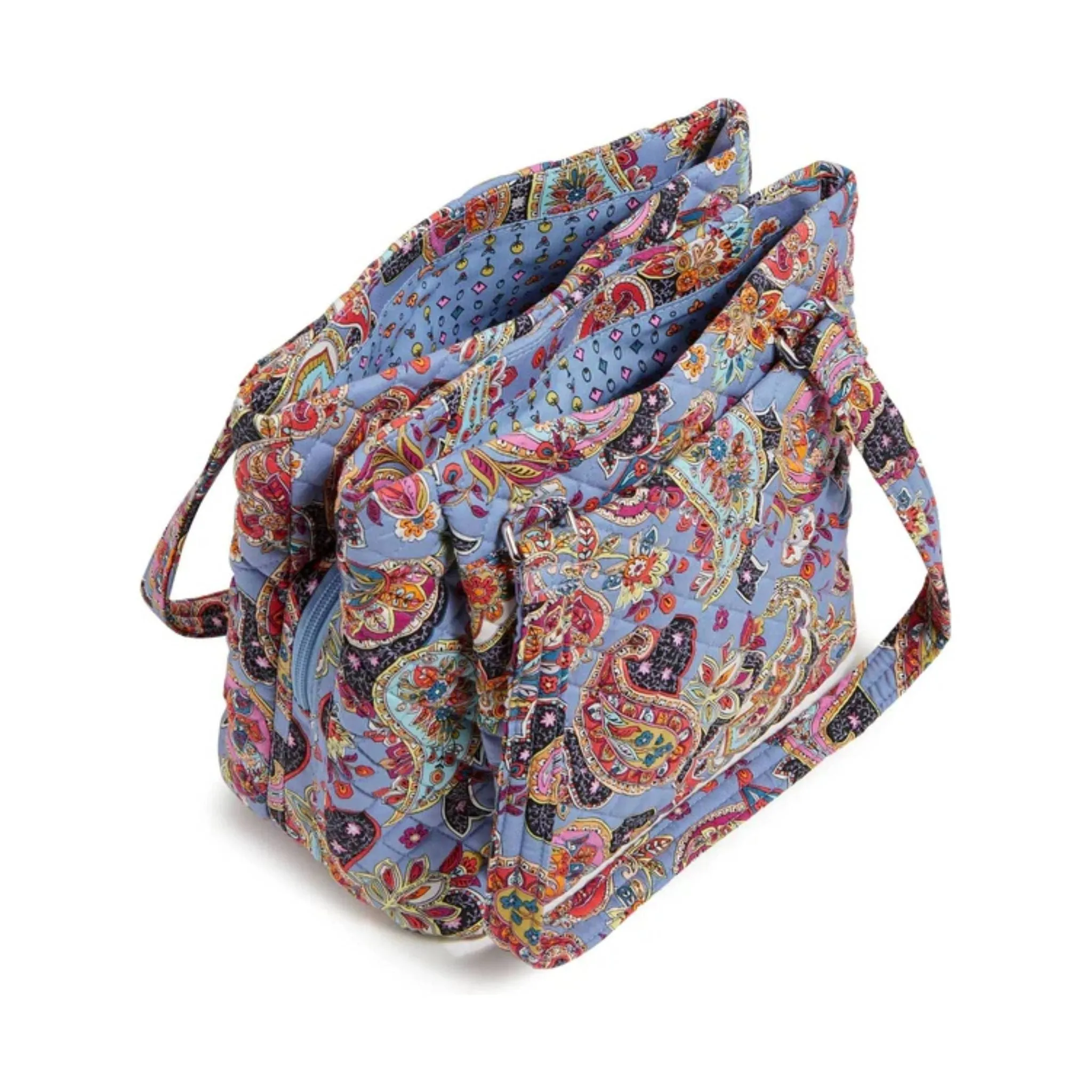 Vera Bradley Multi Compartment Shoulder Bag - Provence Paisley