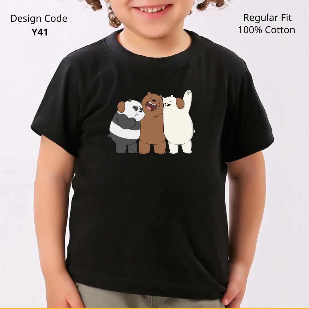 We Bare Bears T-shirt ( Design Y41 )