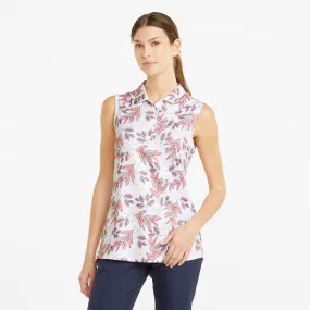 Women's CLOUDSPUN Flora Sleeveless Golf Polo