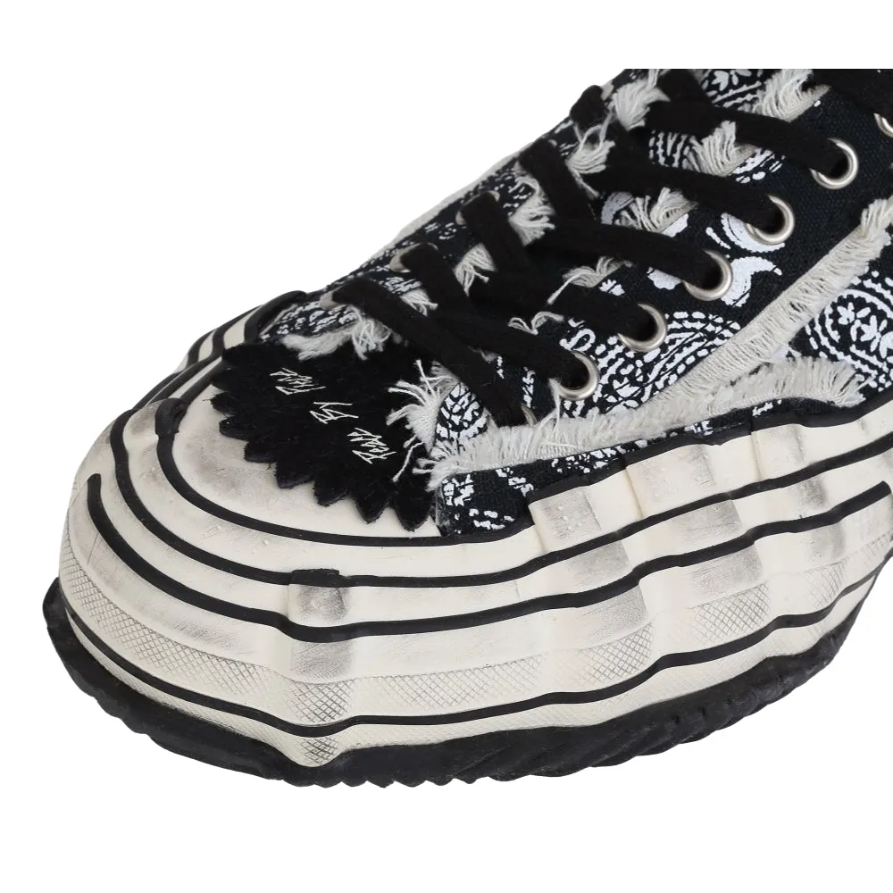 XVESSEL G.O.P. LOWS PAISLEY DISTORTION-BLACK BANDANA